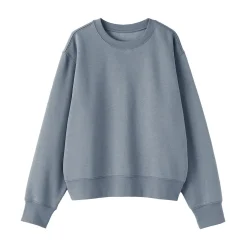 Sale Muji Sweat-shirt en coton mélangé pour femme