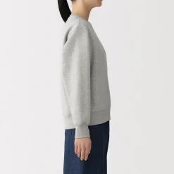 Sale Muji Sweat-shirt en coton mélangé pour femme