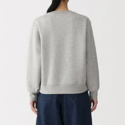Sale Muji Sweat-shirt en coton mélangé pour femme