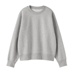 Sale Muji Sweat-shirt en coton mélangé pour femme