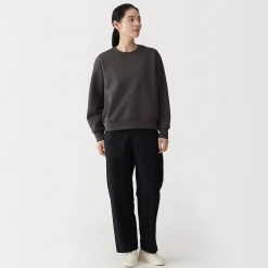 Sale Muji Sweat-shirt en coton mélangé pour femme