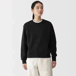 Sale Muji Sweat-shirt en coton mélangé pour femme