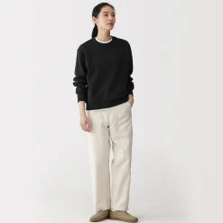 Sale Muji Sweat-shirt en coton mélangé pour femme