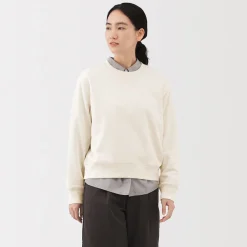 Discount Muji Sweat‐shirt en mélange de coton pour femme
