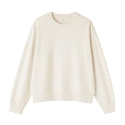 Discount Muji Sweat‐shirt en mélange de coton pour femme