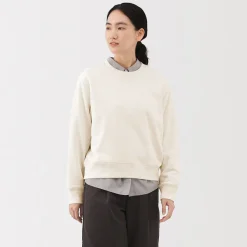 Discount Muji Sweat‐shirt en mélange de coton pour femme