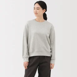 Discount Muji Sweat‐shirt en mélange de coton pour femme