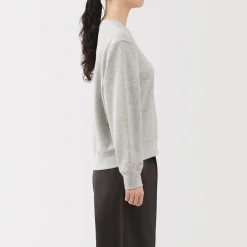 Discount Muji Sweat‐shirt en mélange de coton pour femme