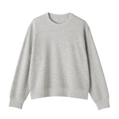 Discount Muji Sweat‐shirt en mélange de coton pour femme