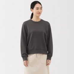 Discount Muji Sweat‐shirt en mélange de coton pour femme