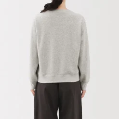 Discount Muji Sweat‐shirt en mélange de coton pour femme