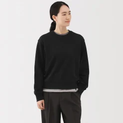 Discount Muji Sweat‐shirt en mélange de coton pour femme