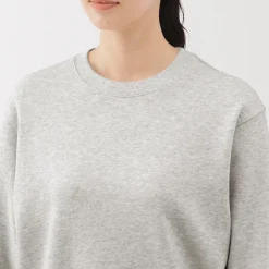Discount Muji Sweat‐shirt en mélange de coton pour femme