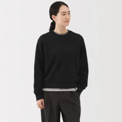 Discount Muji Sweat‐shirt en mélange de coton pour femme