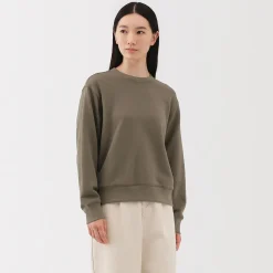 Discount Muji Sweat‐shirt en mélange de coton pour femme