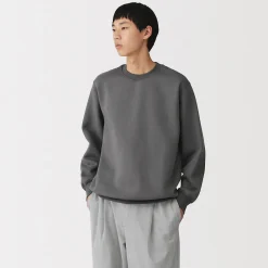 Outlet Muji Sweat‐shirt ras‐du‐cou pour homme