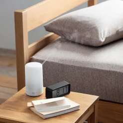 Best Muji Table de nuit en chêne