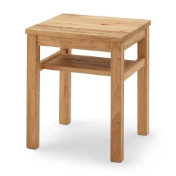 Best Muji Table de nuit en chêne
