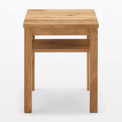 Best Muji Table de nuit en chêne