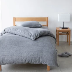 Best Muji Table de nuit en chêne