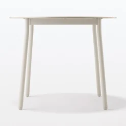 Outlet Muji Table en aluminium - Grande - Gris clair