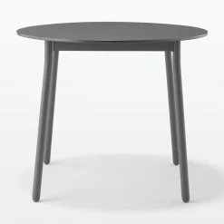Muji Table en aluminium - Grande - Gris foncé