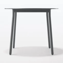 Muji Table en aluminium - Grande - Gris foncé