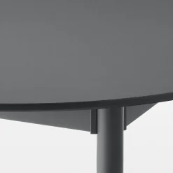 Muji Table en aluminium - Grande - Gris foncé