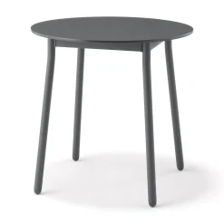 Outlet Muji Table en aluminium - Petite - Gris foncé