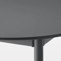 Outlet Muji Table en aluminium - Petite - Gris foncé