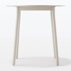 Clearance Muji Table en aluminium - Petite - Gris clair