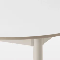 Clearance Muji Table en aluminium - Petite - Gris clair