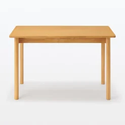 New Muji Table en hévéa rectangulaire ‐ S