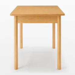 New Muji Table en hévéa rectangulaire ‐ S
