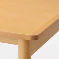New Muji Table en hévéa rectangulaire ‐ S