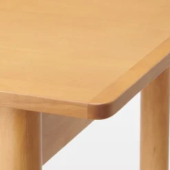 Hot Muji Table en hévéa rectangulaire ‐ L