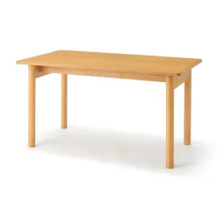 Outlet Muji Table en hévéa rectangulaire ‐ M