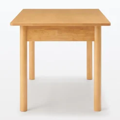 Outlet Muji Table en hévéa rectangulaire ‐ M