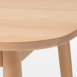 Clearance Muji Table en être massif à pieds arrondis ‐ Grande