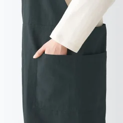 Muji Tablier croisé dans le dos en coton