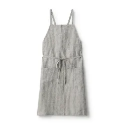 Online Muji Tablier croisé dans le dos en lin