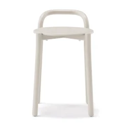 Hot Muji Tabouret en aluminium - Gris clair