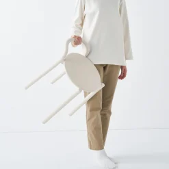 Hot Muji Tabouret en aluminium - Gris clair