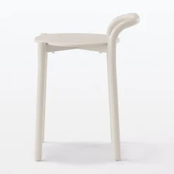 Hot Muji Tabouret en aluminium - Gris clair