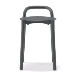 Outlet Muji Tabouret en aluminium - Gris foncé
