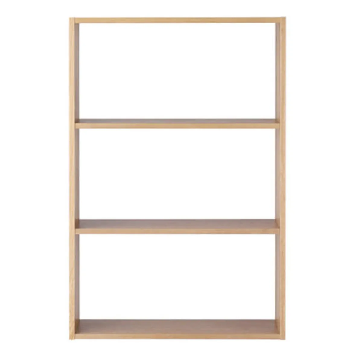 Muji Étagère additionnelle large en chêne ‐ 3 niveaux (Dont Eco‐part. 1,80 €)