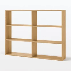 Muji Étagère additionnelle large en chêne ‐ 3 niveaux (Dont Eco‐part. 1,80 €)