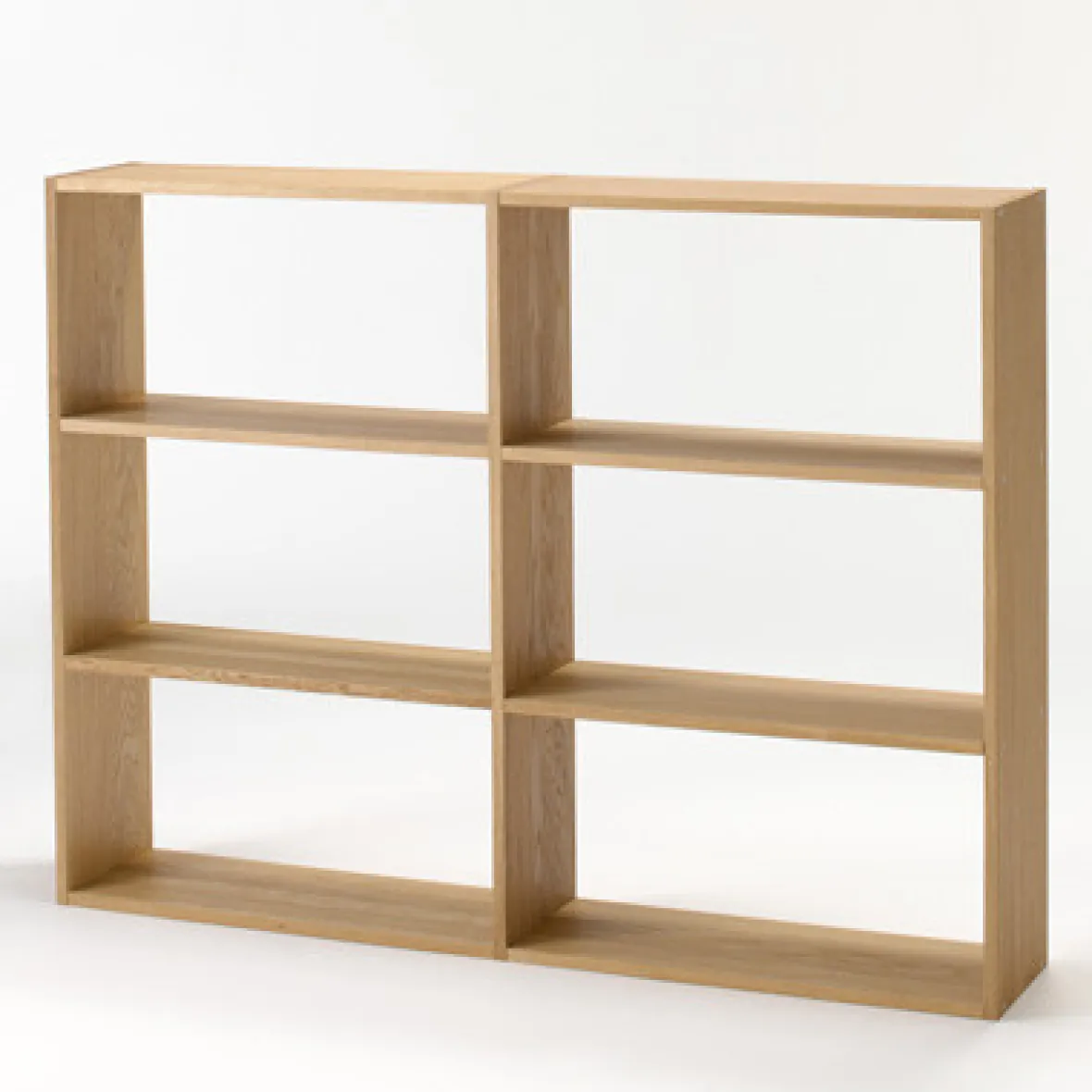 Muji Étagère additionnelle large en chêne ‐ 3 niveaux (Dont Eco‐part. 1,80 €)