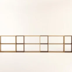 Muji Étagère additionnelle large en chêne ‐ 2 niveaux (Dont Eco‐part. 1,80 €)