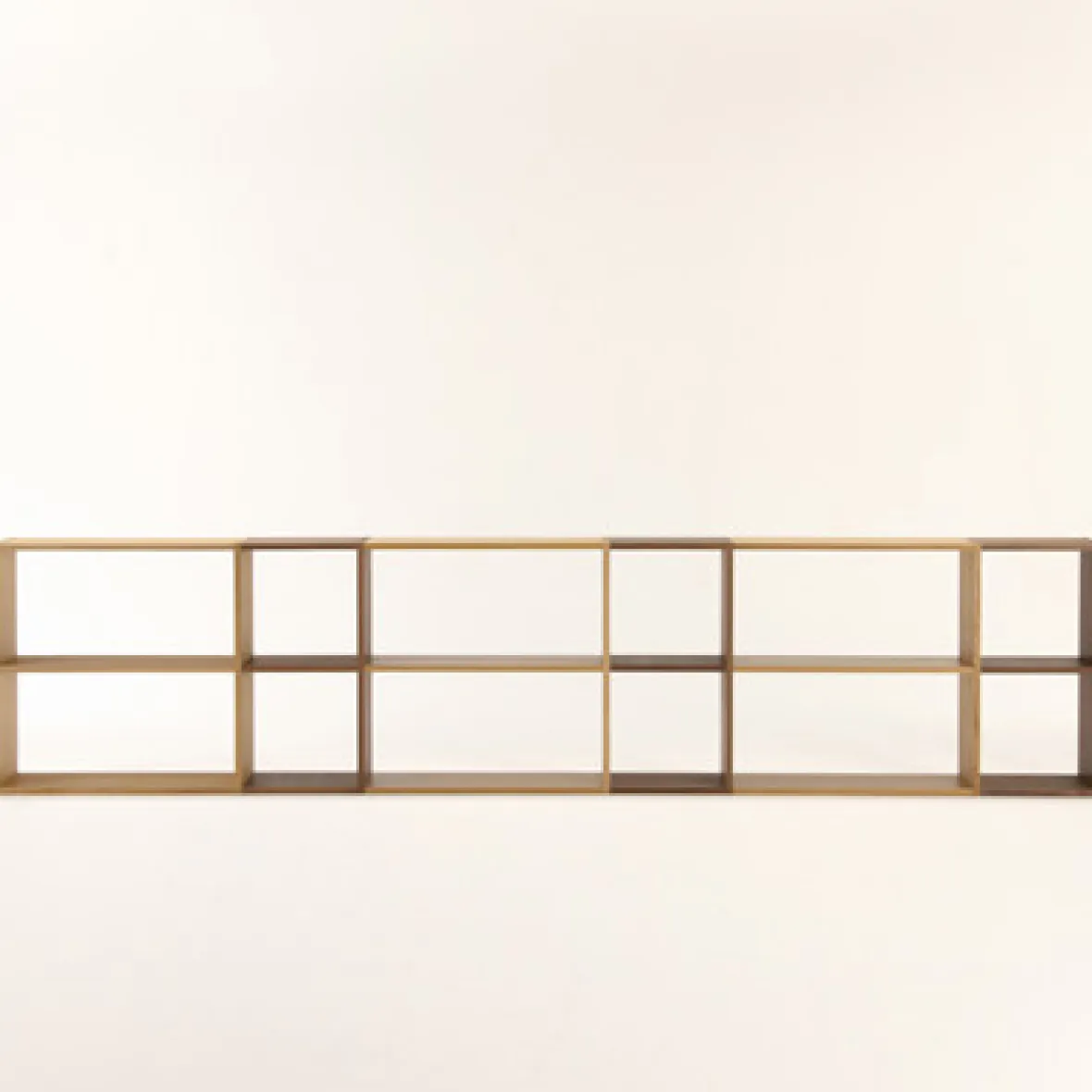 Muji Étagère additionnelle large en chêne ‐ 2 niveaux (Dont Eco‐part. 1,80 €)